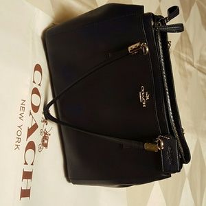 Dark blue (navy), Coach designer purse.