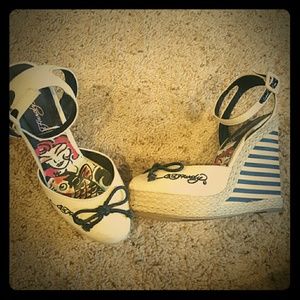 Ed Hardy were heels