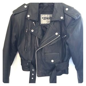 Leather Moto Jacket