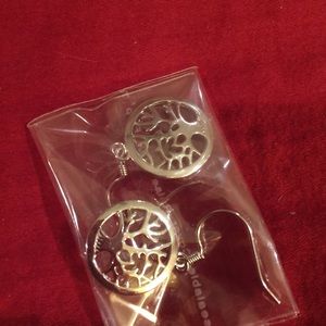 Tree of Life sterling silver earrings.