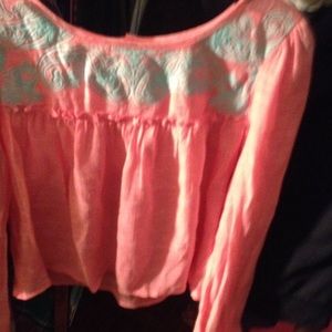 Pink and blue princess shirt