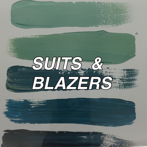 Blazers, as well as, pant and skirt suits.