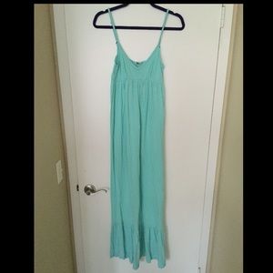 Rip Curl - small, teal maxi dress