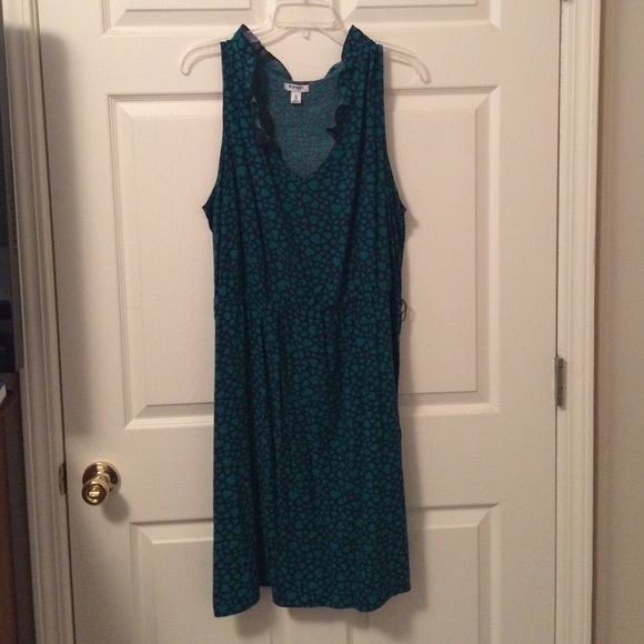 Navy with green heart dress from Old Navy