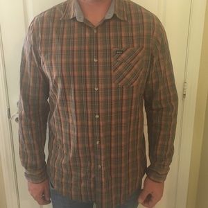 RVCA Men's Dress Shirt