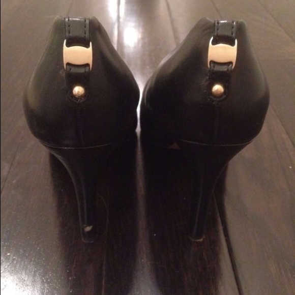 ALDO Black Leather Heels - Picture 4 of 4