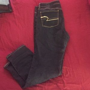American Eagle Dark Wash Skinny Jeans