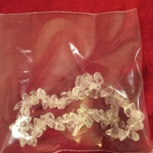 Crystal bracelet.