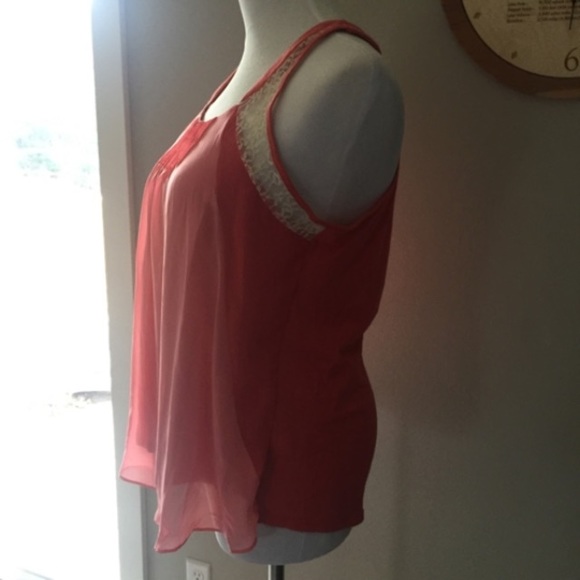 Coral Lauren Conrad Cami Blouse - Picture 2 of 4