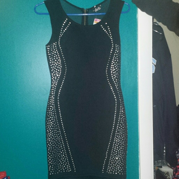 ⬛◾BLACK BODYCON SPARKLE DRESS◾⬛
