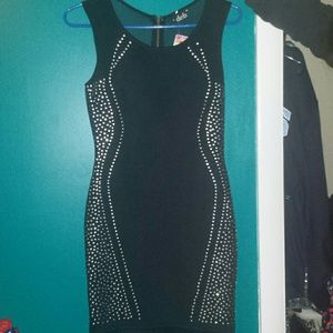 ⬛◾BLACK BODYCON SPARKLE DRESS◾⬛