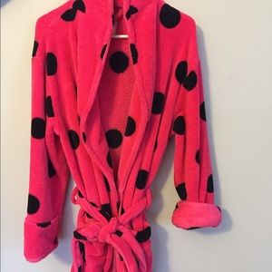 Victoria's Secret PINK fleece robe