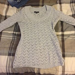 Gray sweater!