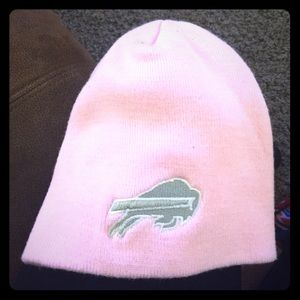 Pink NFL Buffalo Bills beanie