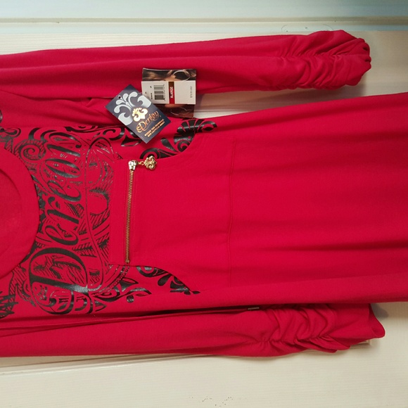 Hooded tunic sweater dress!