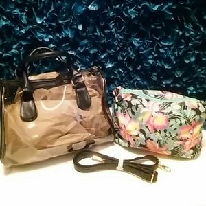 The Summer Jungle Tote-Black