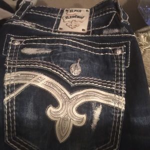 Rock revival jeans men size 42