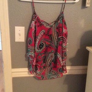 Paisley tank top