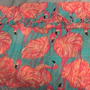 Lilly Pulitzer flamingo scarf