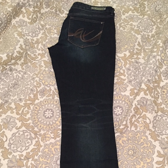 Size 12 r express barely boot jeans