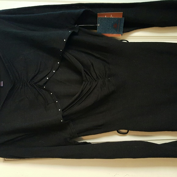 Peekaboo sweater dress