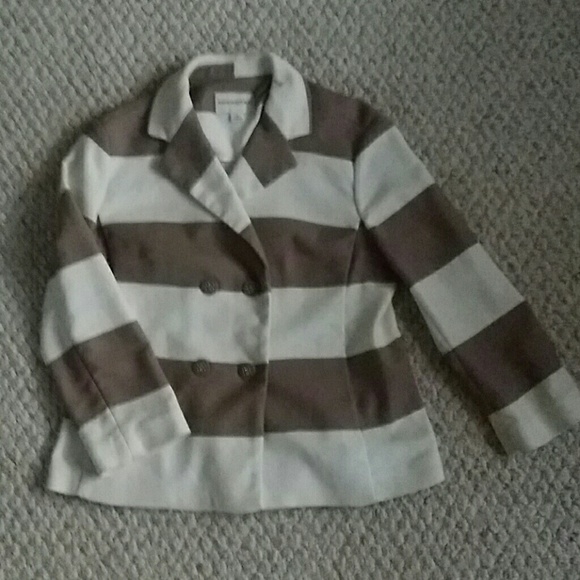 Banana Republic boxy cotton blazer - M