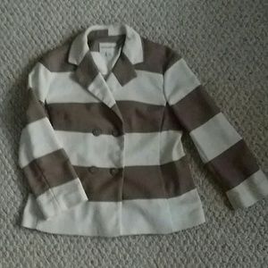 Banana Republic boxy cotton blazer - M