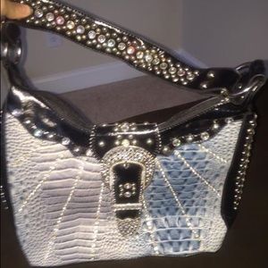 Studded purse