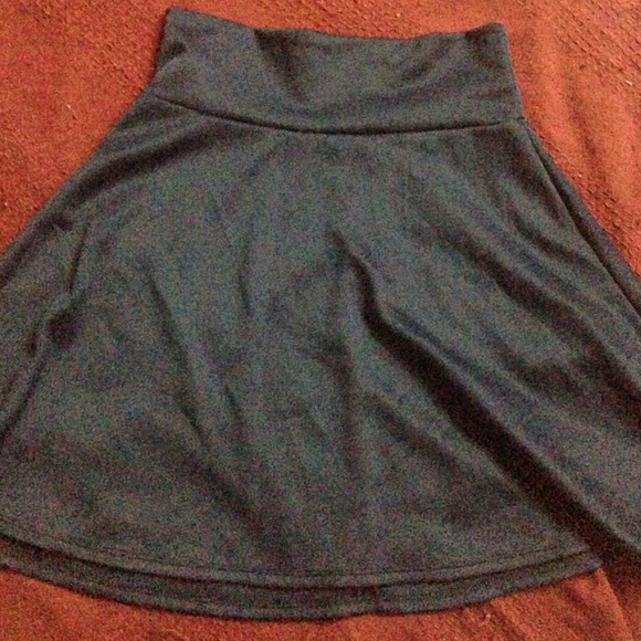 Navy blue skater skirt