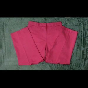 🏈 NWT Pink Capri Slacks