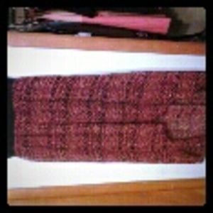 Front of strapless dress