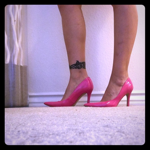 Guess Hot Pink high heels