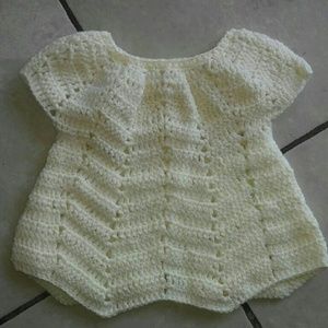 Crochet sweater