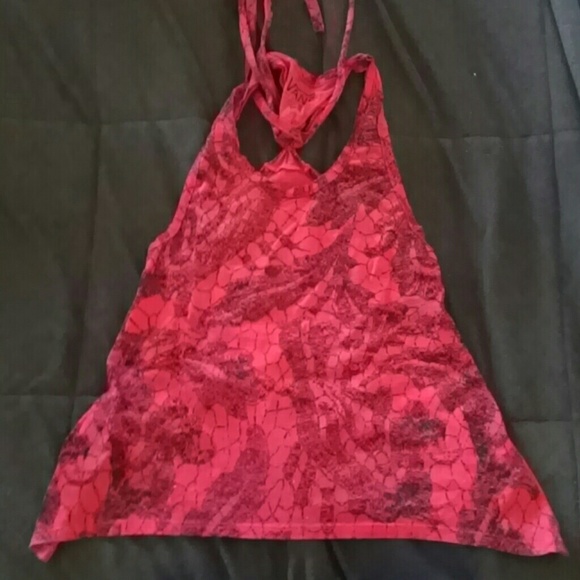 Red vans tank top