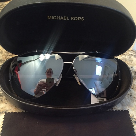 Michael Kors Stella Mirrored Aviators