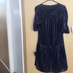 Navy blue dress