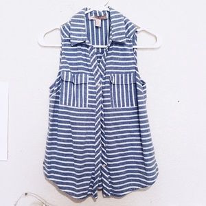 Striped blouse/shirt