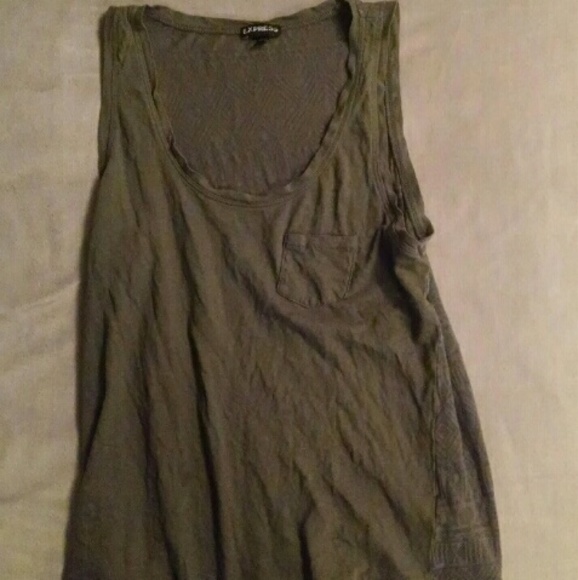 Olive express tank top - Picture 1 of 3