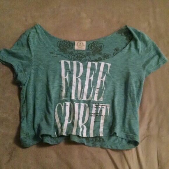 Cropped American eagle shirt - Picture 1 of 3