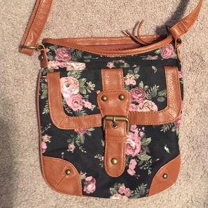 Floral side bag