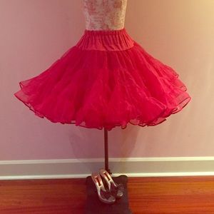 Vintage pink Betsey Johnson petticoat -sold