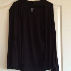 Black cardigan