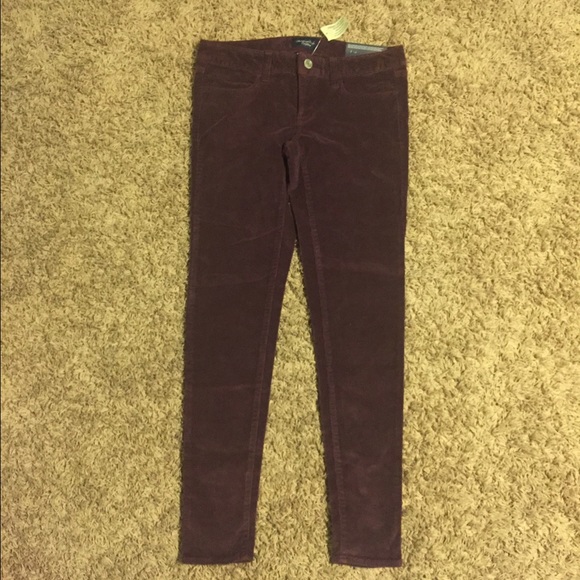 CUTE MAROON CORDS!!!