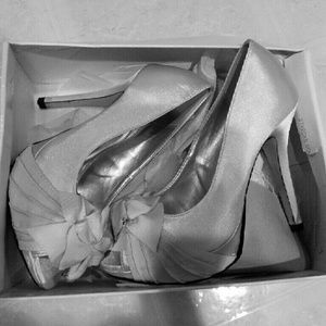 Silver heels