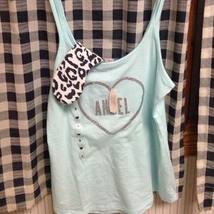 Pj tank top and sleep mask