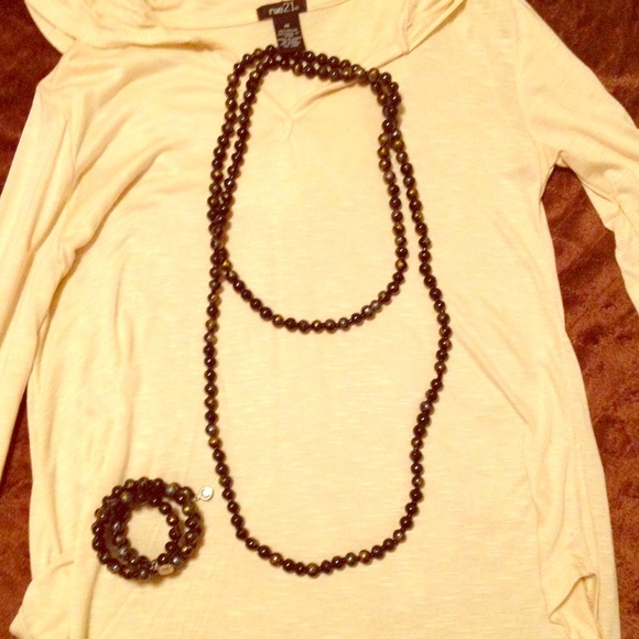 Necklace and bracelet 😘😍