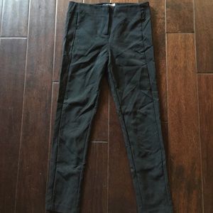 T by Alexander wang black pants