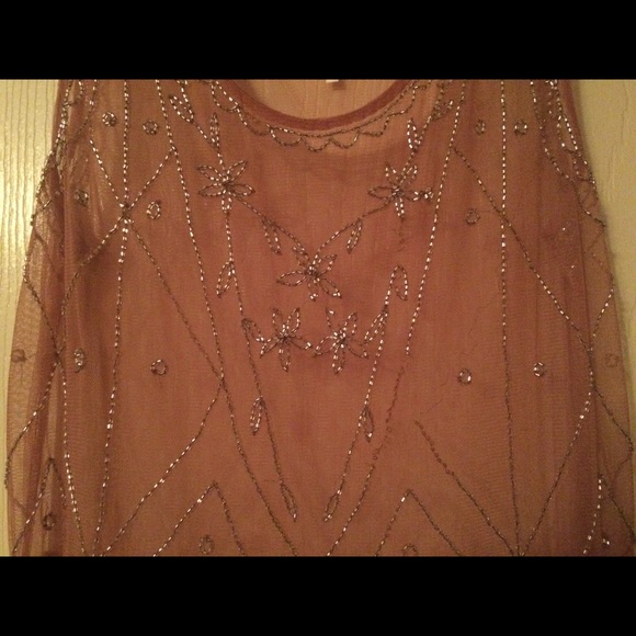 Free People RARE embellished slip dress! XS - Picture 3 of 4