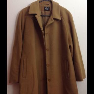 Calvin Klein Camel Coat