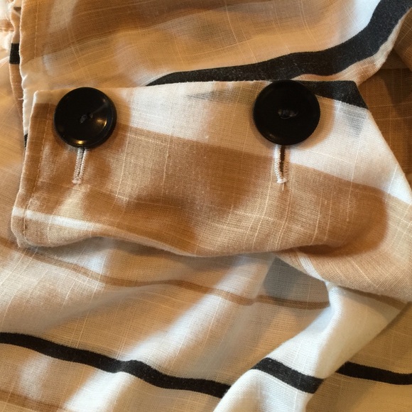 Vintage linen day dress - Picture 3 of 3